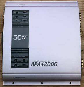 アゼスト APA4200G max90W×4ch 大型アンプ 中古