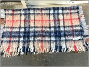 ★st.albans　オーストラリア製　モヘア　ひざ掛け　ブランケット　PURE MOHAIR PILE★