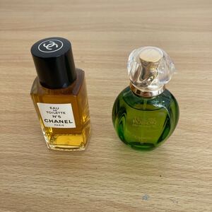 香水まとめ Chanel No.5 EAU DE TOILETTE 126g Christian Dior TENDRE POISON EAU DE TOILETTE 112g 2点まとめ パルファム 12 シ 7433