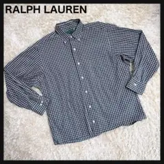 【美品】RALPH LAUREN ラルフ ローレン⭐️XL BDチェックシャツ