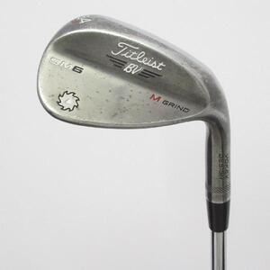 タイトリスト Vokey Vokey SM6 スティールグレイ M GRIND ウェッジ スチールシャフト 【54-08】 シャフト：スチールシャフト