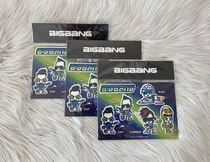 【新品♪】3個セット BIGBANG ジェルシール ELECTRIC LOVE TOUR 2010