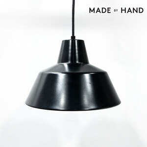 【展示品】MADE BY HAND メイドバイハンド The Workshop Lamp ザ ワークショップ ランプ ペンダント ライト ブラック 定価4万