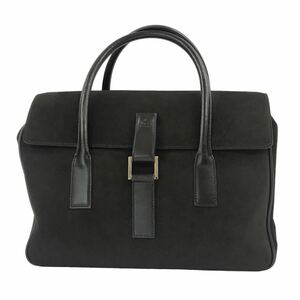 【230277】美品 GUCCI グッチ レザー スエード ハンドバッグ 革 ブリーフケース 手提げ鞄