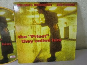 (Q)何点でも同送料 LP/レコード/限定ピクチャ 10インチ 特殊エッチングWilliam S. Burroughs & Kurt Cobain (Nirvana) The Priest They