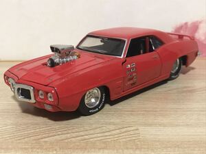 送料無料　1/24 ポンティアック ファイヤーバード ドラッグカー ミニカー マイスト Maisto PONTIAC FIREBIRD 1969 DRAG CAR 旧車 当時物