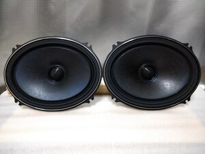 送料無料 アルパイン SPM-711W1 楕円スピーカー 7×10 INCH COMPONENT SPEAKER X PREMIUM SOUND ALPINE 