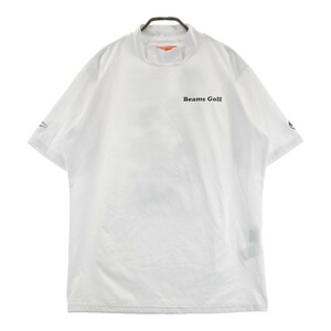 【1円】BEAMS GOLF ビームスゴルフ ×Disney ハイネック 半袖Tシャツ ホワイト系 L [240101266119]