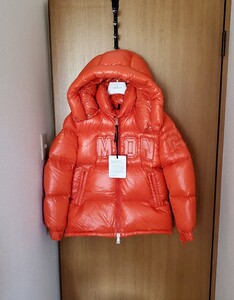 モンクレール【新品同様・タグ付】GUBNIC レディース サイズ0 オレンジ ジャパンタグ MONCLER 