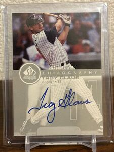 1999 UPPER DECK SP CHIROGRAPHY Troy Glaus Auto トロイ・グロース 直筆サインカード Autograph