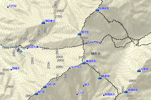 【いどんなっぷ製】GARMIN（ガーミン）用 日本地図【全国＋等高線10図郭（地形図）セット】ルート検索，陰影表示可能