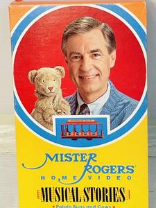 【希少 ＶＨＳ】Rare 1986 Mister Rogers Neighborhood Home Video “Music and Feelings“ 入手困難 廃盤★〈同梱歓迎〉ビデオ