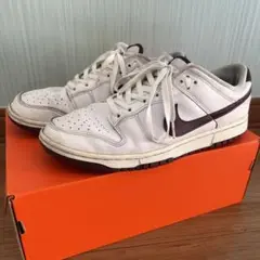 Nike Dunk Low ホワイト/バーガンディ