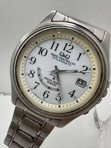 【CITIZEN 】Q&Q 電波ソーラー 腕時計 中古品　不動　ジャンク