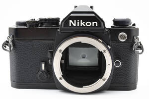 Nikon ニコン FM Black ブラック Body ボディ 一眼レフ フィルムカメラ フィルムカメラ (4318)