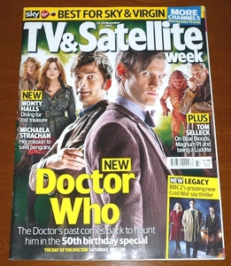 送料無料 英TV誌 ドクターフー デヴィッドテナント マットスミス トムセレック チャーリーコックス Doctor Who David Tennant Matt Smith