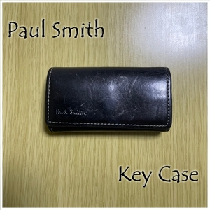 ★Paul Smith レザー キーリング付きキーケース ポールスミス