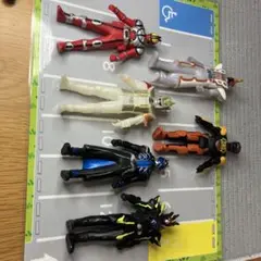 仮面ライダーフィギュア6体