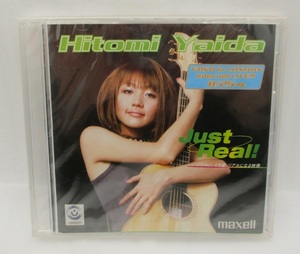 【新品未開封】CD-ROM 矢井田瞳 Hitomi Yaida(矢井田瞳) Just Real! リアルに、くる音、リアルになる映像 マクセル maxell