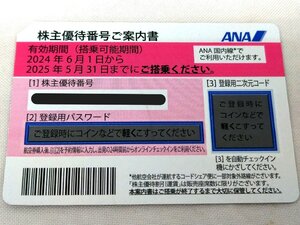 ANA 株主優待券 1枚 有効期限2025年5月31日まで