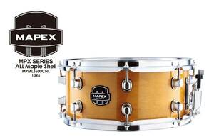 新品！Mapex MPX Series 13x6 ◇All Maple shell, Lacquer, Buff Finish　残り2台 限定数特価　即決で！