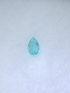 【成分分析ソ付き】濃い青系 パライバトルマリン 0.067ct