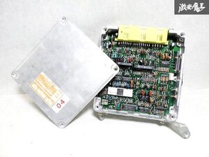 実動外し！トヨタ 純正 AA63 カリーナ 4AG 5速 MT エンジン コンピューター ECU CPU 89661-14061 175700-0190