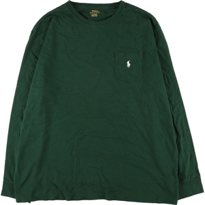 古着 ラルフローレン Ralph Lauren POLO RALPH LAUREN CLASSIC FIT ロングTシャツ ロンT メンズXL /eaa429951