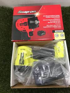 【未使用品】Snap-on 3/8 18V コードレスインパクトレンチ CT9038HVW1 IT2SGN10TASS