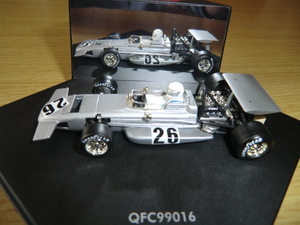 Quartzo 1/43 マーチ MARCH 701 #26 GERMAN GP 1970 H.HAHNE