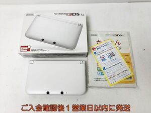 【1円】ニンテンドー3DSLL 本体 セット ホワイト SPR-001 任天堂 初期化/動作確認済 3DS LL E03-212rm/F3