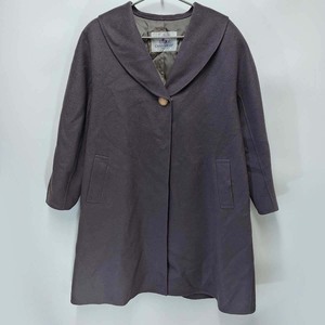 【中古】CASHMERE カシミヤ 100% ロング コート ジャケット F レディース アウター