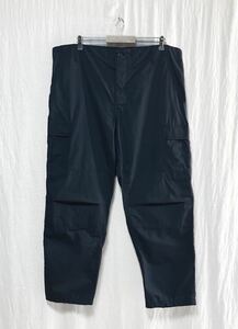 良品 LADIGA SPORTSWEAR ダブルニー ネイビー カーゴパンツ USA製 XL-R / 米軍 イギリス軍 米軍 フランス軍 ドイツ軍 ミリタリー M64