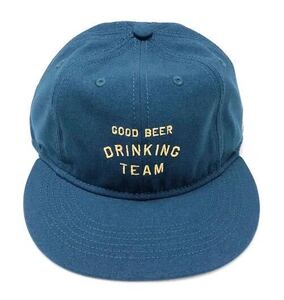 TACOMA FUJI RECORDS タコマフジレコード 22AW GOOD BEER DRINKING TEAM CAP BLUE 即完売 美品 キャップ 帽子