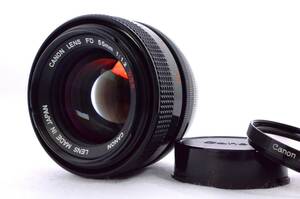 美品 Canon キャノン FD 55mm F1.2 S.S.C. ssc MF レンズ 