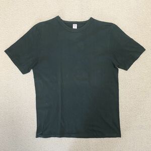 送料込 ダブルワークス ウェアハウス Tシャツ Mサイズ 緑 USED DUBBLE WORKS WAREHOUSE アメカジ 古着 MADE IN USA ASSEMBLED IN JAPAN
