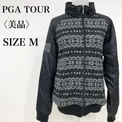 PGA TOUR メンズ　ゴルフウェア　ブルゾン　ジップアップジャケット