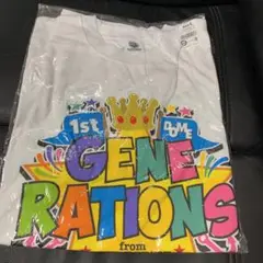 GENERATIONSファーストドームツアーグッズTシャツL