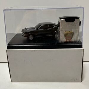 【超希少】三菱ギャラン　ZIPPO GTO2000 GS-R GSR 未使用　No.0000 MITSUBISHI フィギュア付き　ミニカー　ジッポー　デッドストック