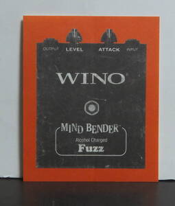 WINO - Mind Bender / Fuzz /ステッカー !!