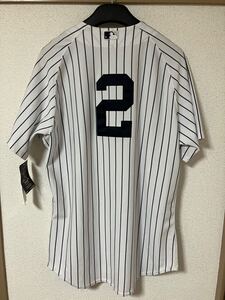 新品 タグ付 ジーター ヤンキース ホーム ユニフォーム Yankees 松井 イチロー 田中 Majestic マジェスティック MLB メジャーリーグ