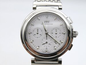 \1◆稼働◆ IWC ホワイト クオーツ メンズ 腕時計 T739