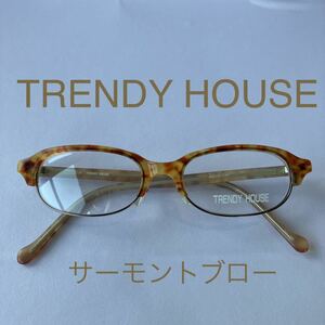 閉店セール☆新品☆151☆TRENDY HOUSE☆サーモントブロー☆メガネ フレーム☆レンズ交換可☆遠近両用☆老眼鏡☆コンビ