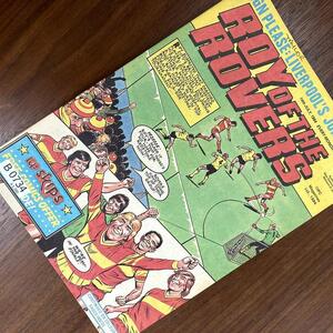 B0734 「ROY OF THE ROVERS」サッカー コミック 古本　雑誌　マガジン