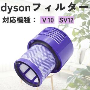 ダイソン互換フィルタ V10　SV12　互換品　掃除機　水洗い　dyson