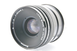 MAMIYA N 80mm F4 L 単焦点 マミヤ 7シリーズ用交換レンズ ■30780