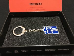 欧州専売 レカロ製 RECAROロゴ キーホルダー 純正 キーリング 正規品 PORSCHE MERCEDES AMG BMW MINI AUDI VW RENULT FERRARI LAMBORGHINI