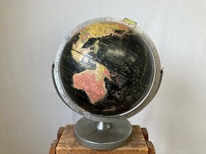 REPLOGLE GLOBES, Inc. リプルーグル グローブ ブラックオーシャン 黒 地球儀 アンティーク ビンテージ シカゴ アメリカ製 USA