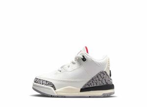 Nike TD Air Jordan 3 Retro "White Cement Reimagined" 10cm DM0968-100