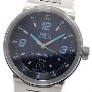 オリス ORIS 7560 ウィリアムズ デイデイト 自動巻き メンズ 美品 _837554